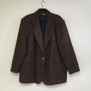 Vintage Dark Academia Blazer Suit Jacket Sag Harbor